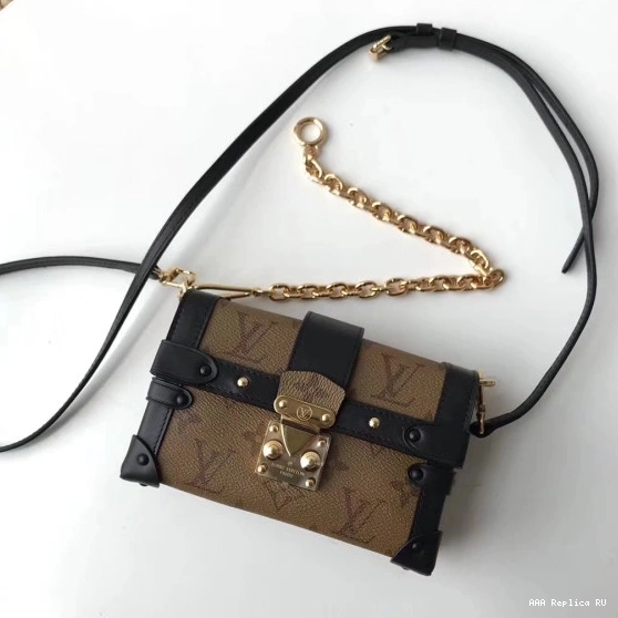 Aaa replica ru Malle Louis Vuitton Petite Clutch Trunk 0806